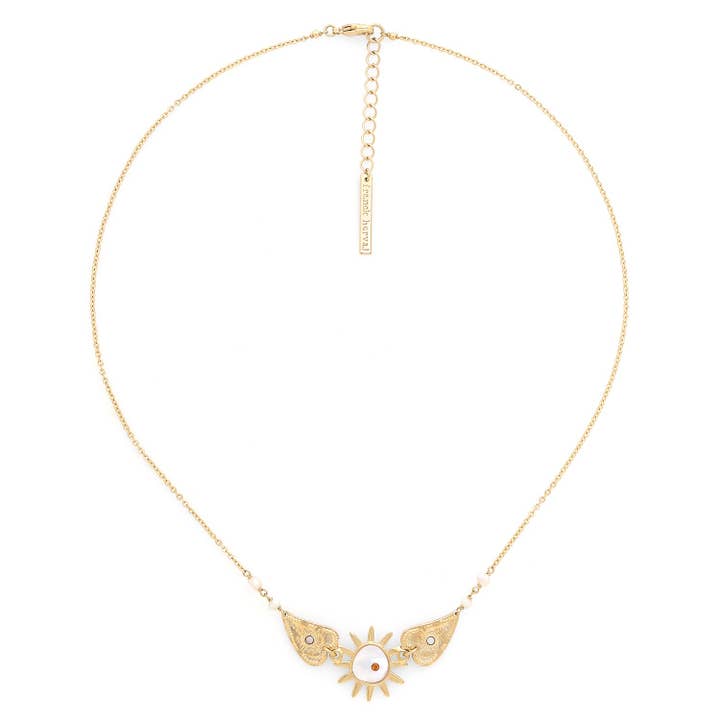 NORA ketting 2 harten & 1 zon voor wholesale door Franck Herval