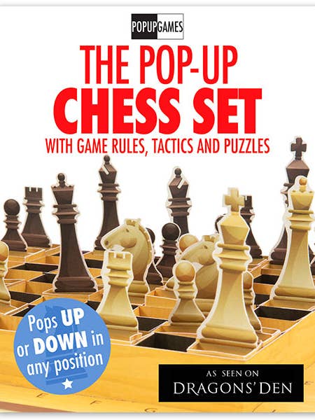 Il Set di Scacchi Pop-Up - Giochi Pop-Up per la vendita all'ingrosso da parte di Bounce Sales & Marketing