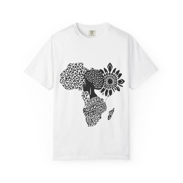 Heritage Queen Unisex T-Shirt | Ethical, Garment-Dyed Cotton for Comfort & Style for wholesale by Unapendeza by Furahi