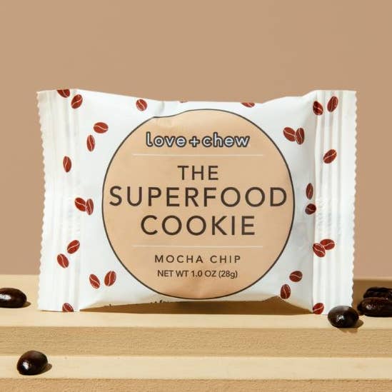 MOCHA CHIP - 1 OZ - BOX OF 18 for wholesale by Love + Chew