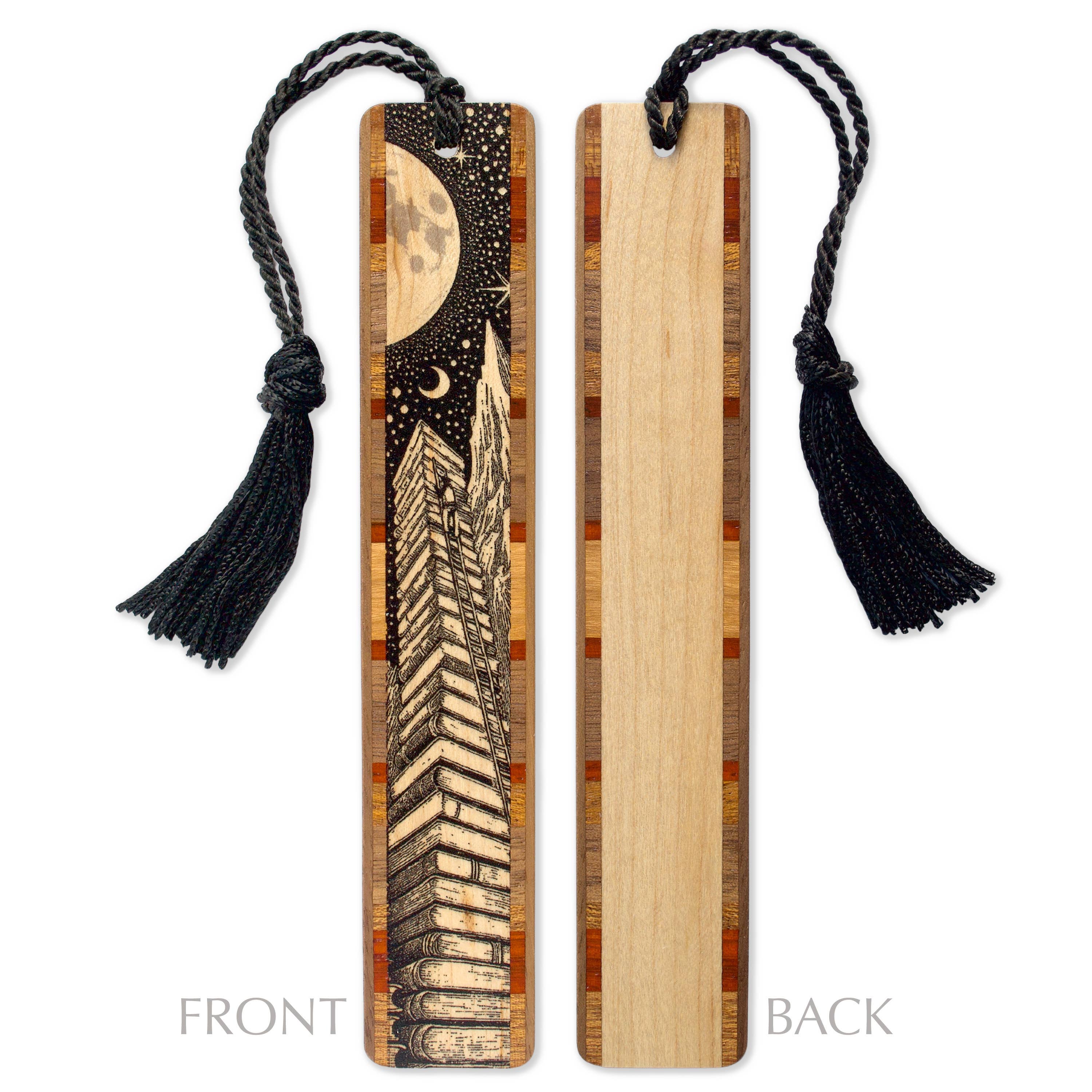Mitercraft – Großhandel Lesezeichen – Gipfel der Geschichten Holz-Lesezeichen1