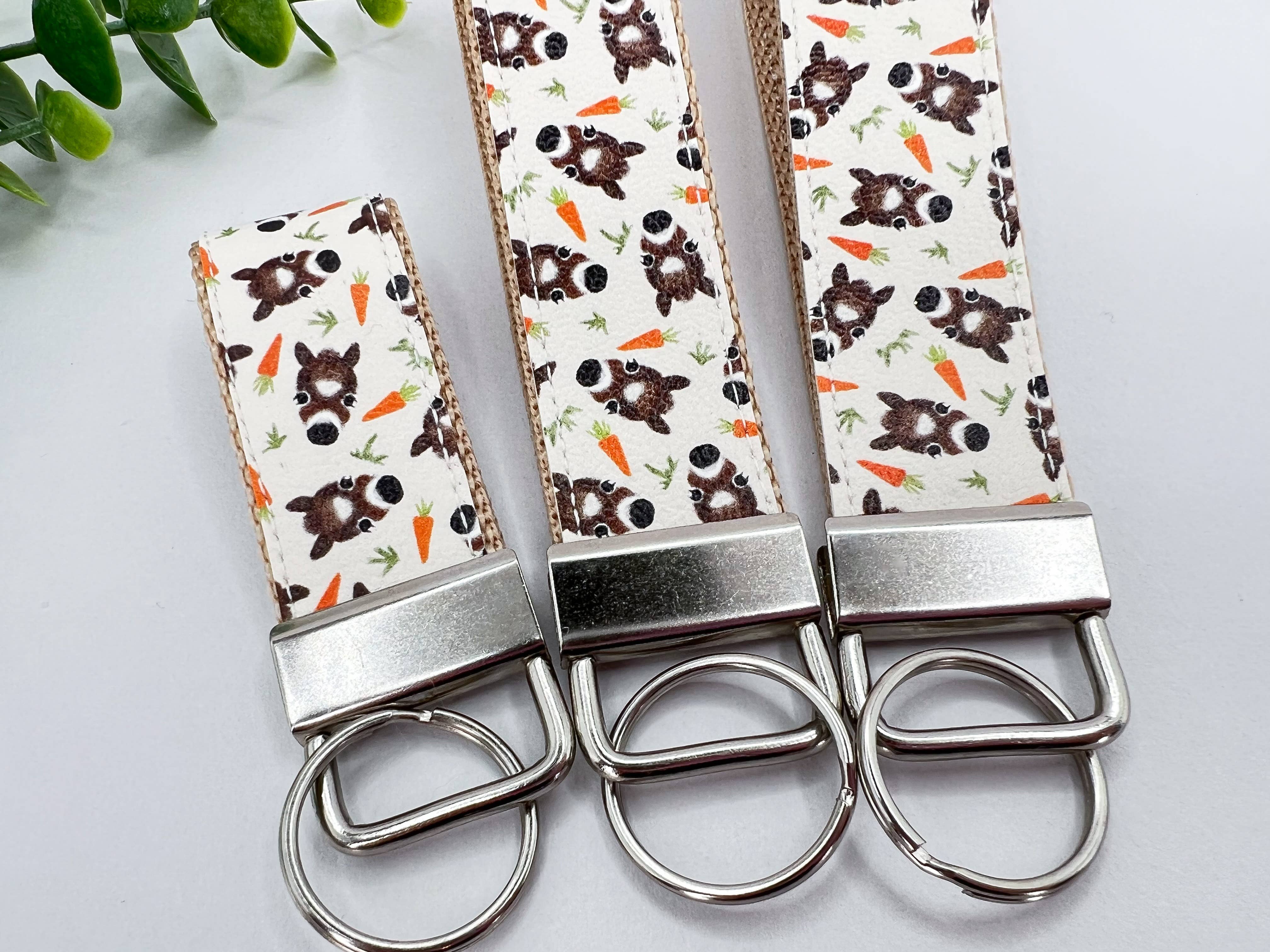 My Fancy Pony - Wholesale Keychain - Women's - Horse Heads Vegan Leather Equestrian Keychain3