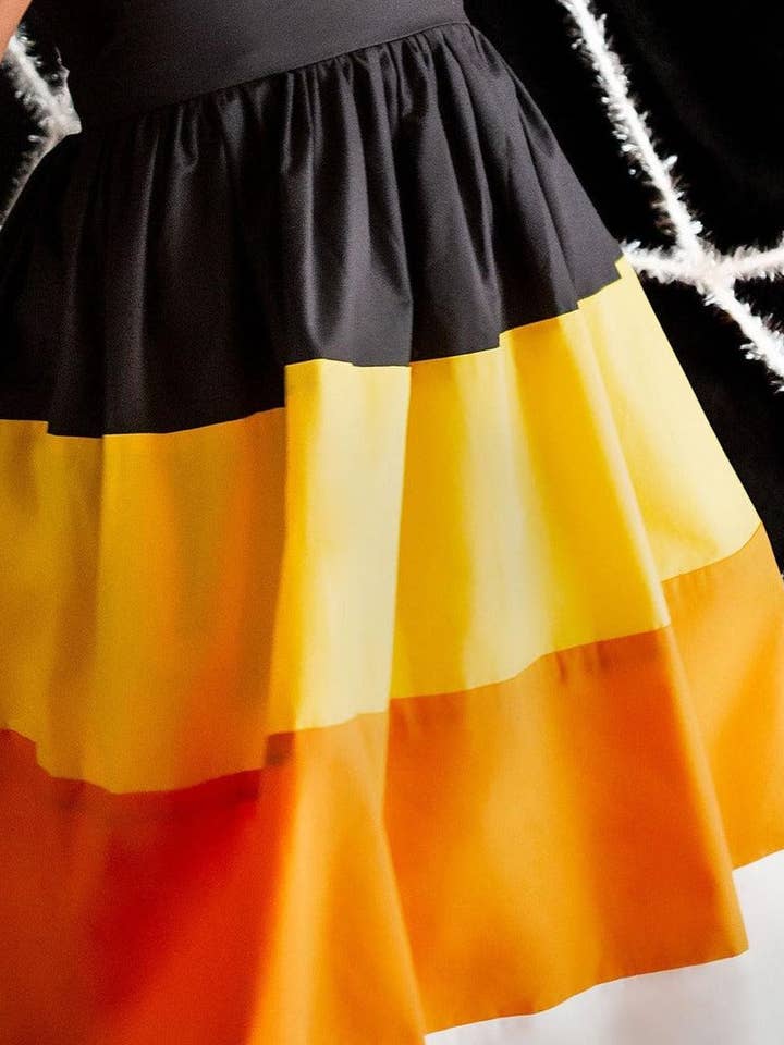 Candy Corn Dress for wholesale by Ains&Elke StyleHaus