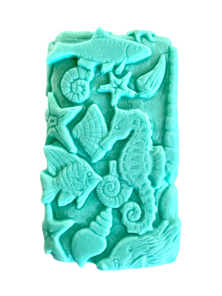 Zeepreep met oceaanthema voor wholesale door Plunk Soap and Candle Company