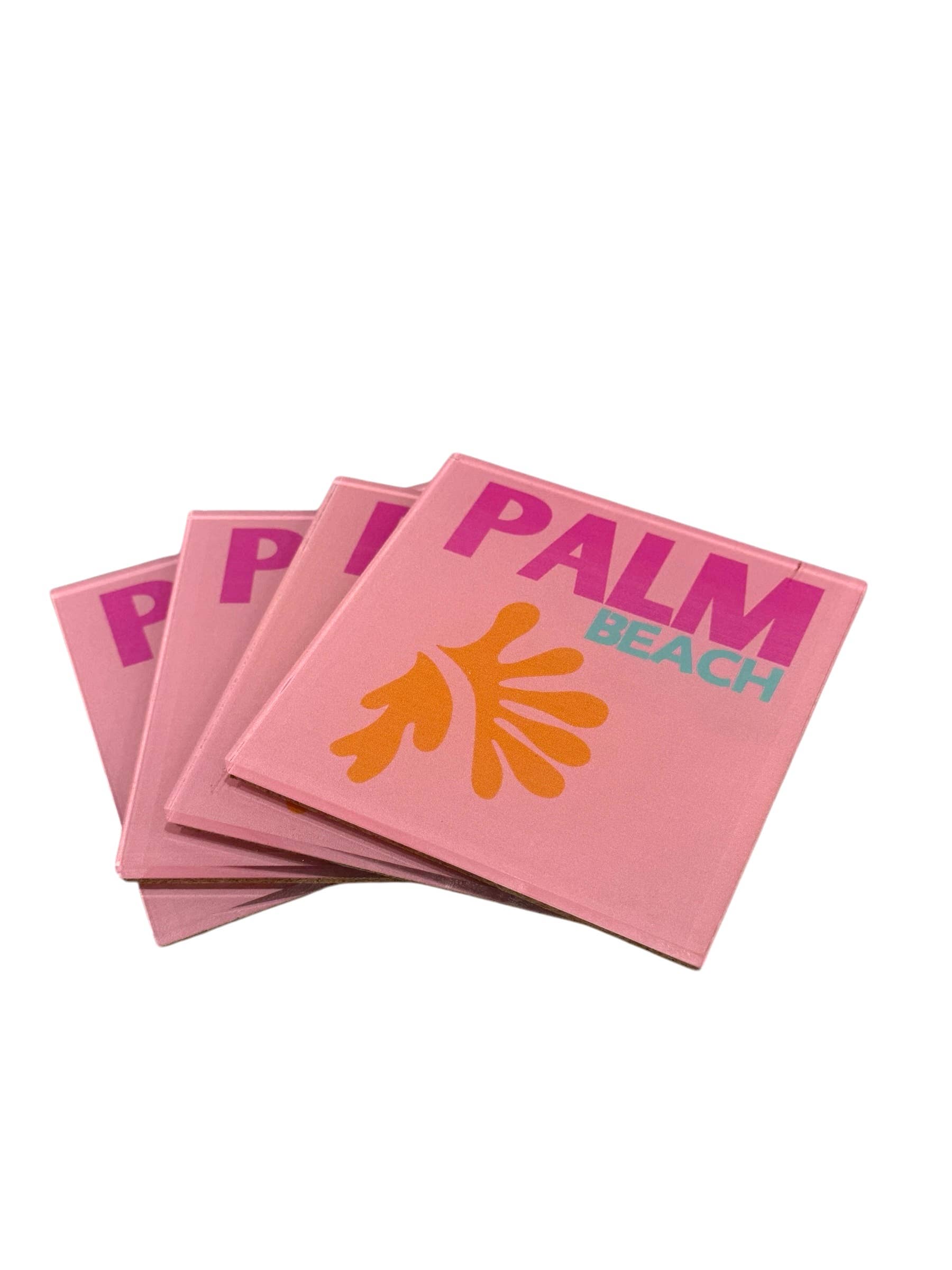 Maven Home - Wholesale Coasters - Acrylic Coaster, Palm Beach 0
