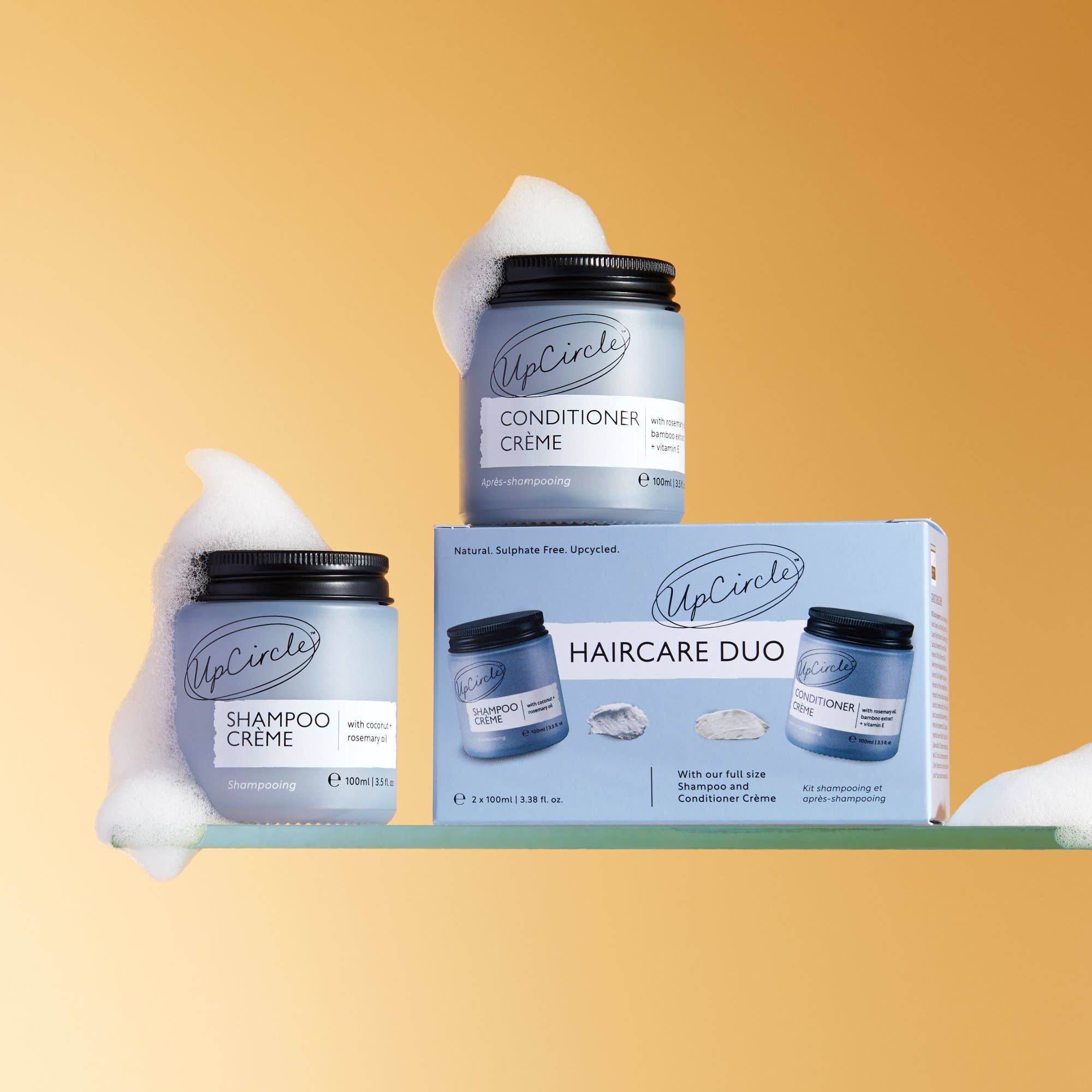 UpCircle Beauty UK – wholesale Hair shampoo – Vegan Refillable Shampoo Crème with Coconut + Grapefruit Oil9