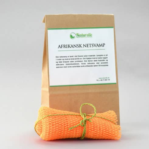 ÉPONGE DE BAIN NATURELLE - UN VÉRITABLE EXEMPLE DE RECYCLAGE pour la vente par Naturelle ApS