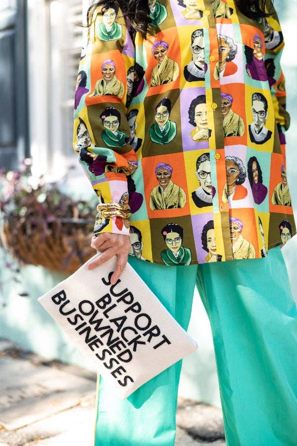 The Tiny Tassel - Wholesale Pouch - Women's - The Support Black Owned Businesses Clutch2