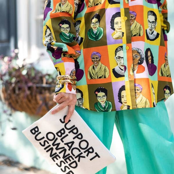 The Tiny Tassel - Wholesale Pouch - Women's - The Support Black Owned Businesses Clutch2