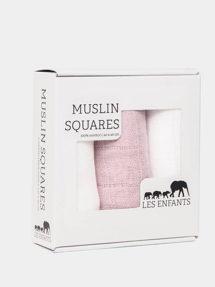 Les Enfants - Wholesale Inbakerdoek - Baby - Les Enfants Mousseline Pleinen