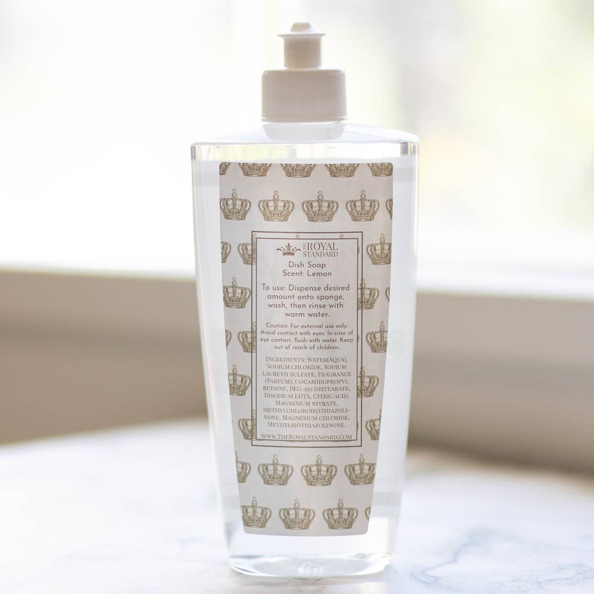 The Royal Standard - Vente Produit vaisselle - Savon à vaisselle Royalty parfumé au citron 16,9 oz1