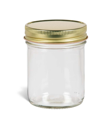 Legacy Farmacy - Wholesale Jar - 8oz Eco Mason Glass Jar + Lid 1