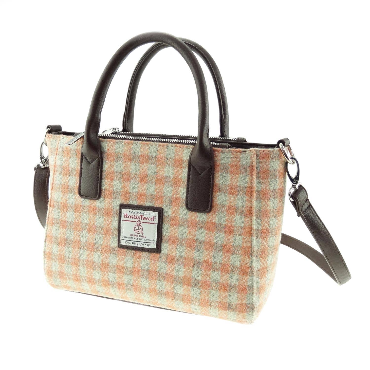 Dublin Gift Company - Vente Tote bag – femme - Petit sac cabas en tweed Harris21