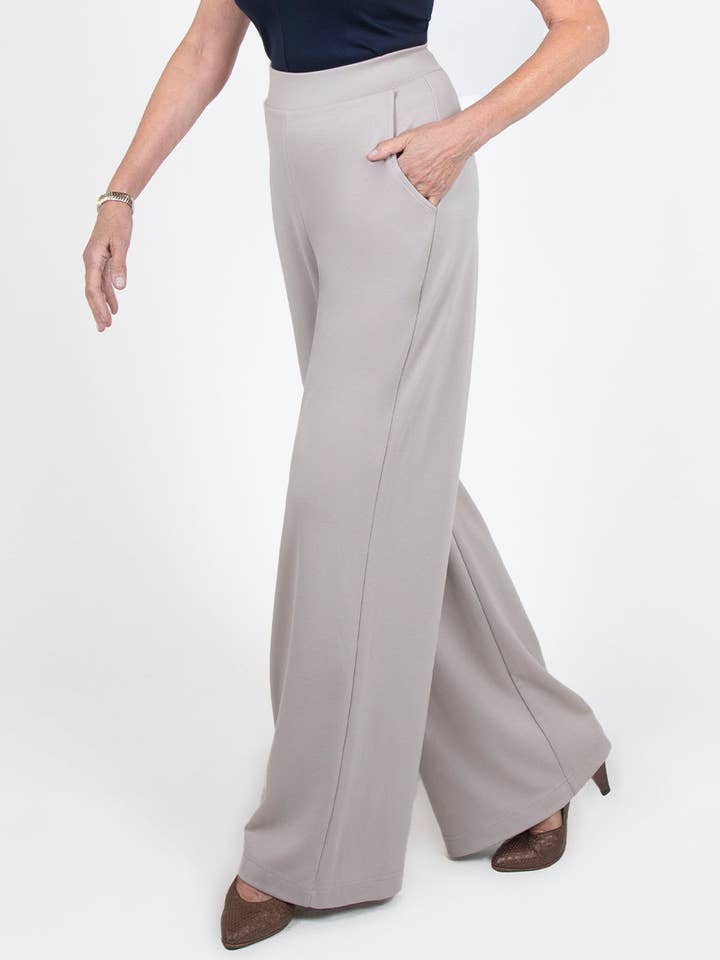 Bantam Pant in Taupe for wholesale by Paridaez