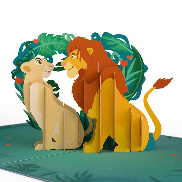 Lovepop Cards - Wholesale Love Card - Disney's The Lion King Feel The Love 5''x7'' Card