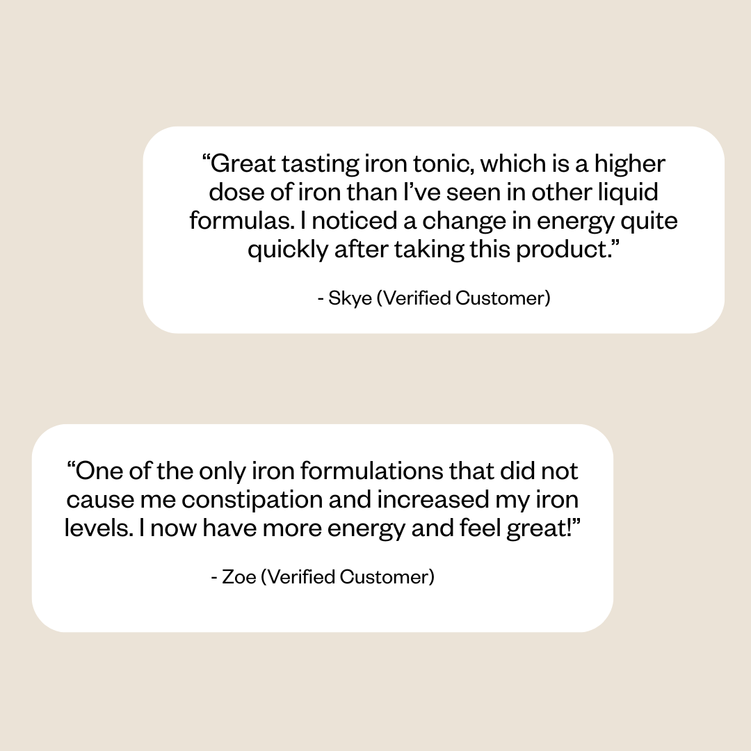 Ora Health - Wholesale Oral supplement/vitamin - Iron-Rich Tonic+2