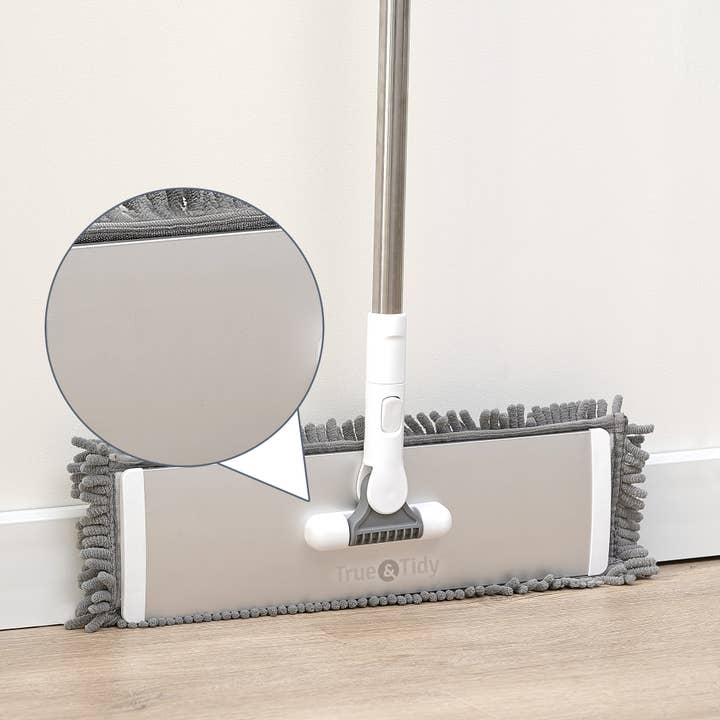 True & Tidy - Wholesale Mop - Heavy Duty Wet and Dry Sweeper Mop Deluxe Set12