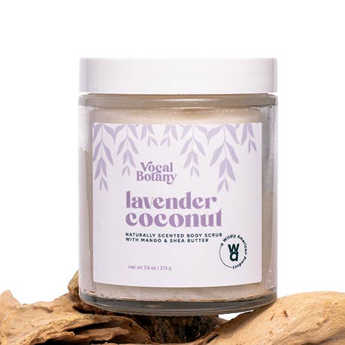 Vocal Botany - Wholesale Body Scrub/Exfoliant - Lavender Coconut Butter Body Scrub