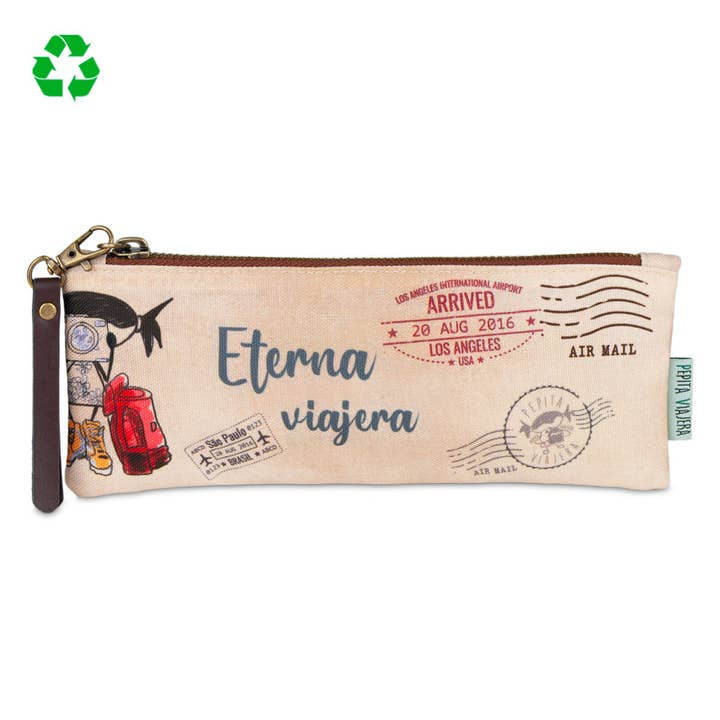 Flad penalhus Evig Rejsende for engroshandel hos Pepita Viajera