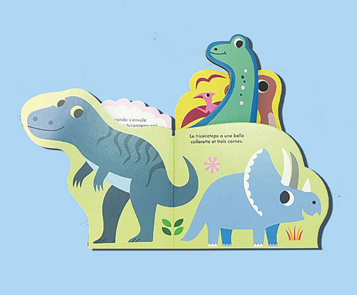 Marcel et Joachim - Wholesale Baby and toddler book (0–2) - Baby Board Book DINOS1