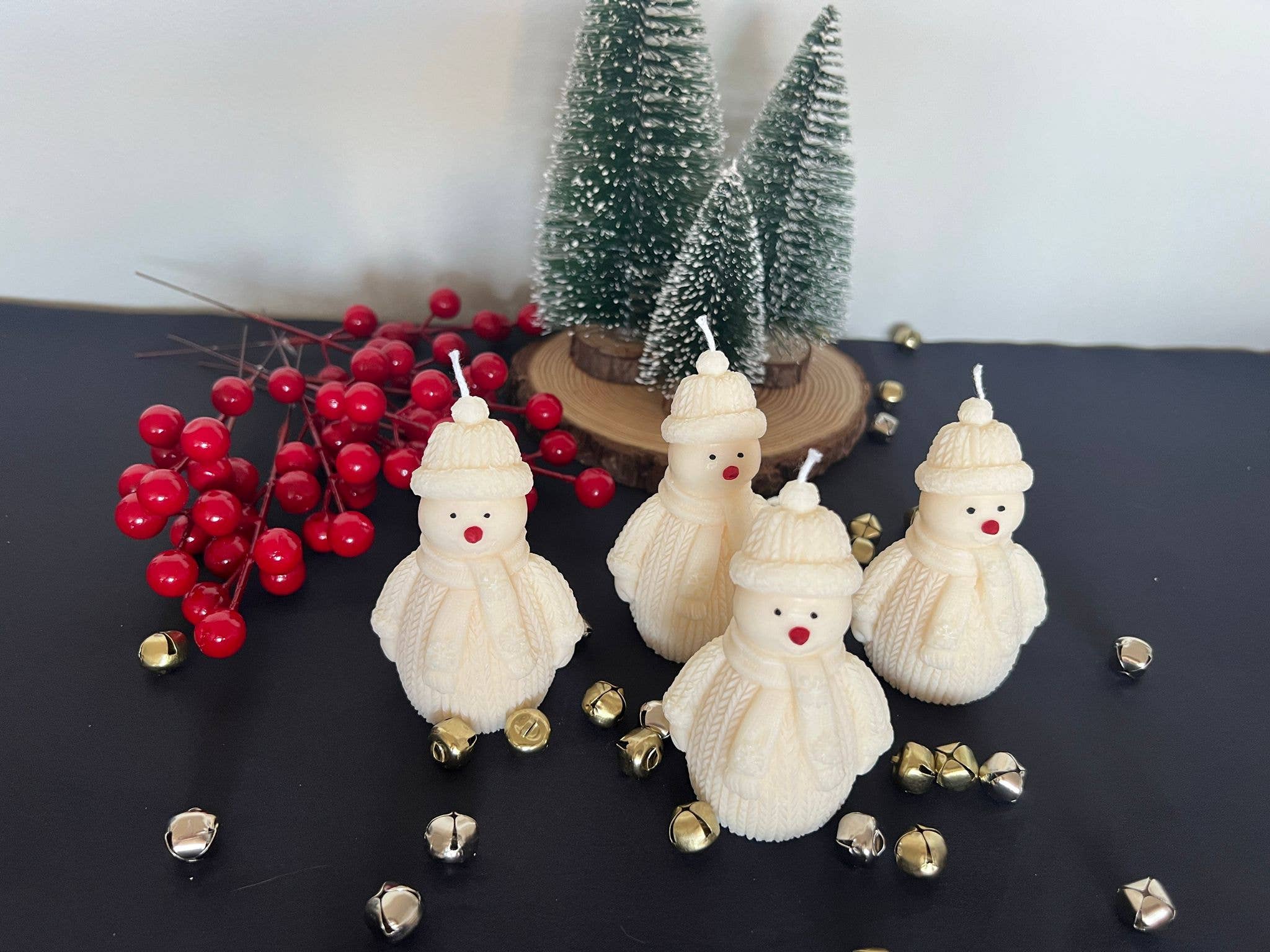 Kaze Creation Studio – wholesale Pelarljus – snögubbe ljus