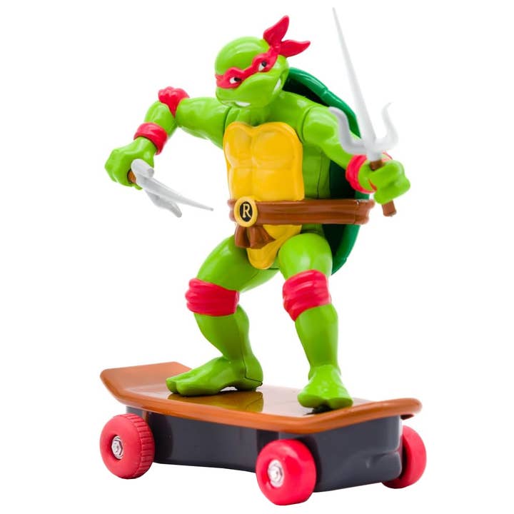 Variety Distributors - Wholesale Figurine Toy - Kids - TMNT Sewer Shredders Skateboarder Figurines Assorted2