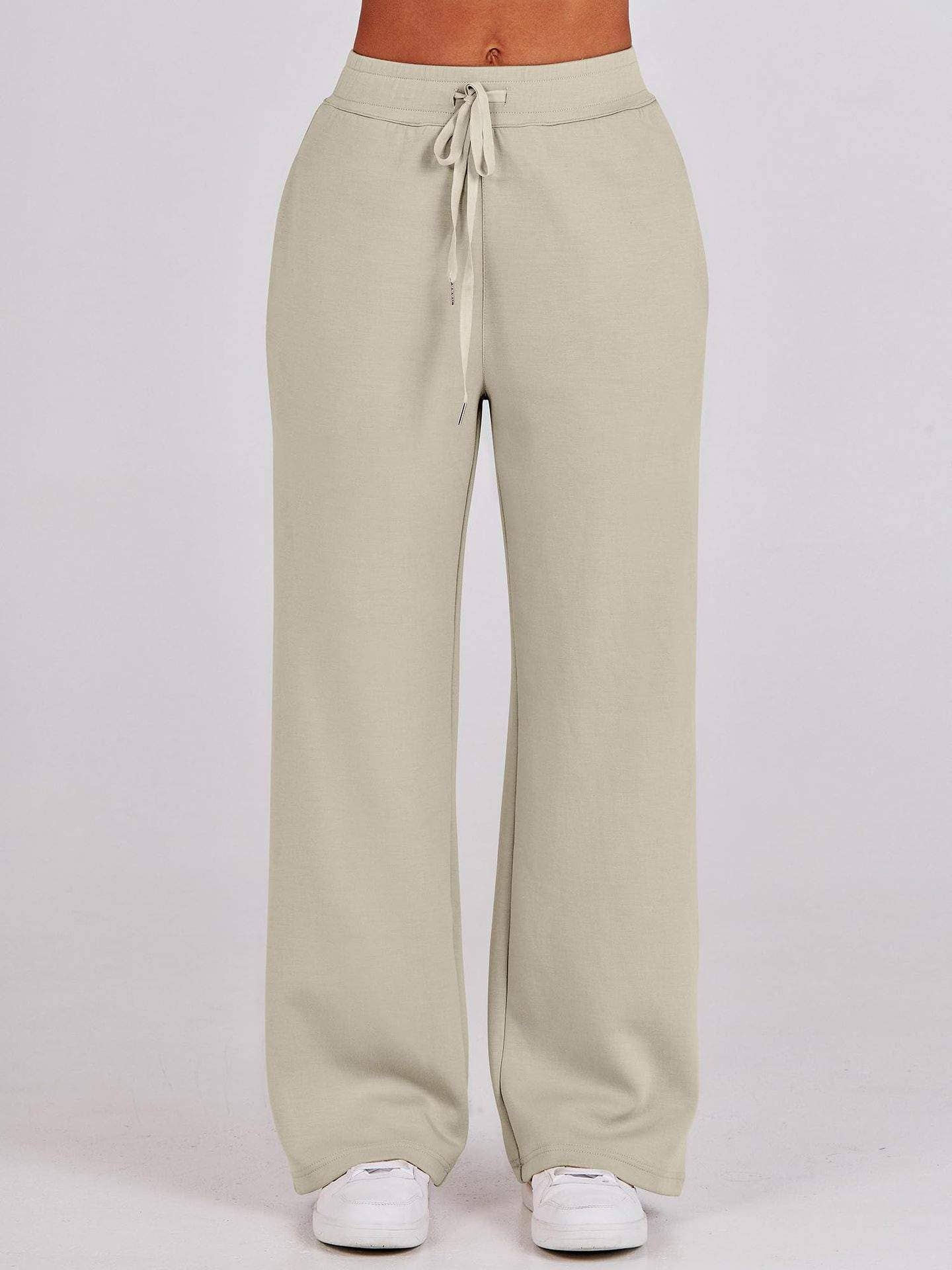 Queen Fashion - Wholesale Top & Skirt Set - Women's - long sleeved sweater wide leg pants two piece set69