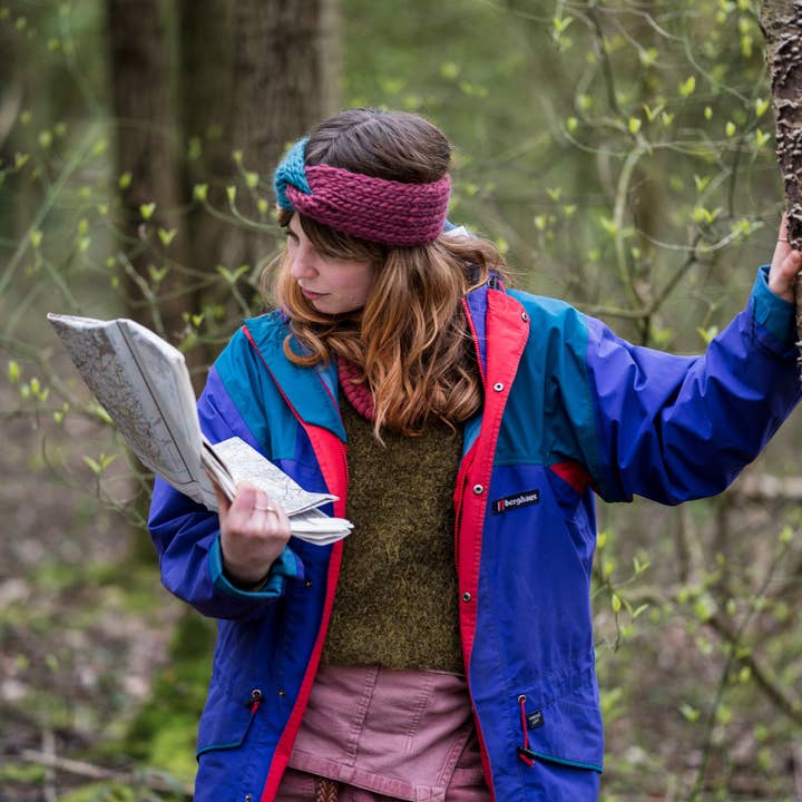 Headband with a Twist (Two Tone) for wholesale by By Chand