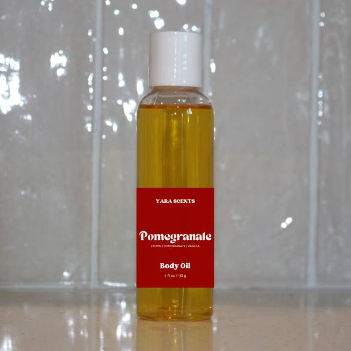 GRANATÆBLE | Kropsolie for engroshandel hos Yara Scents
