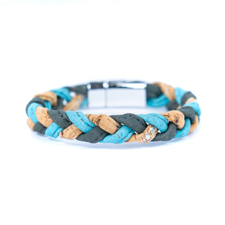 Meninas Bonitas Cork - Wholesale Beaded bracelet - Colorful Cork Bracelet Made of Natural Cork BRW-013-MIX-57