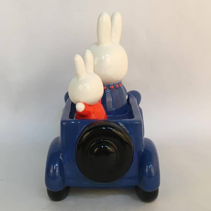 Blue Sky Clayworks - Wholesale Decorative Figurine - Miffy and Mom Cruising Figurine1