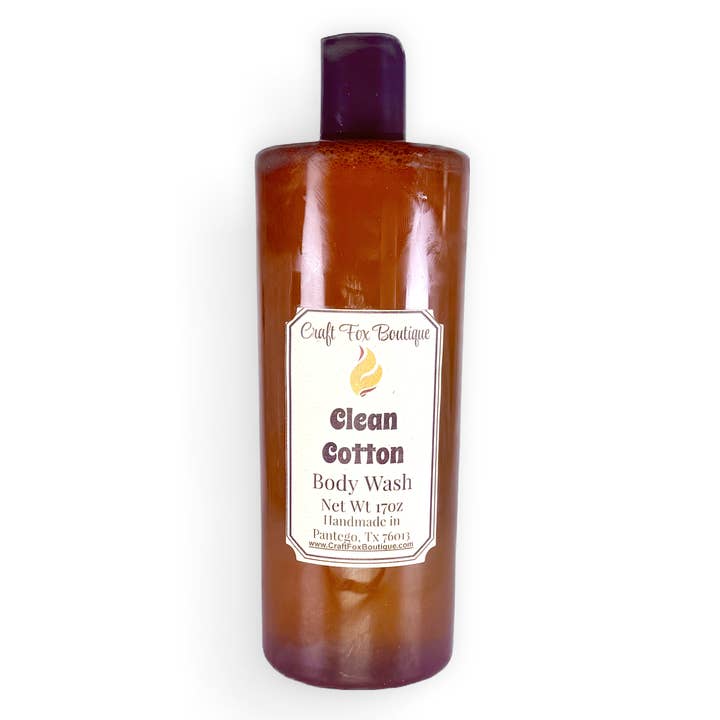 Schone Katoen 16oz Body Wash voor wholesale door Craft Fox Boutique