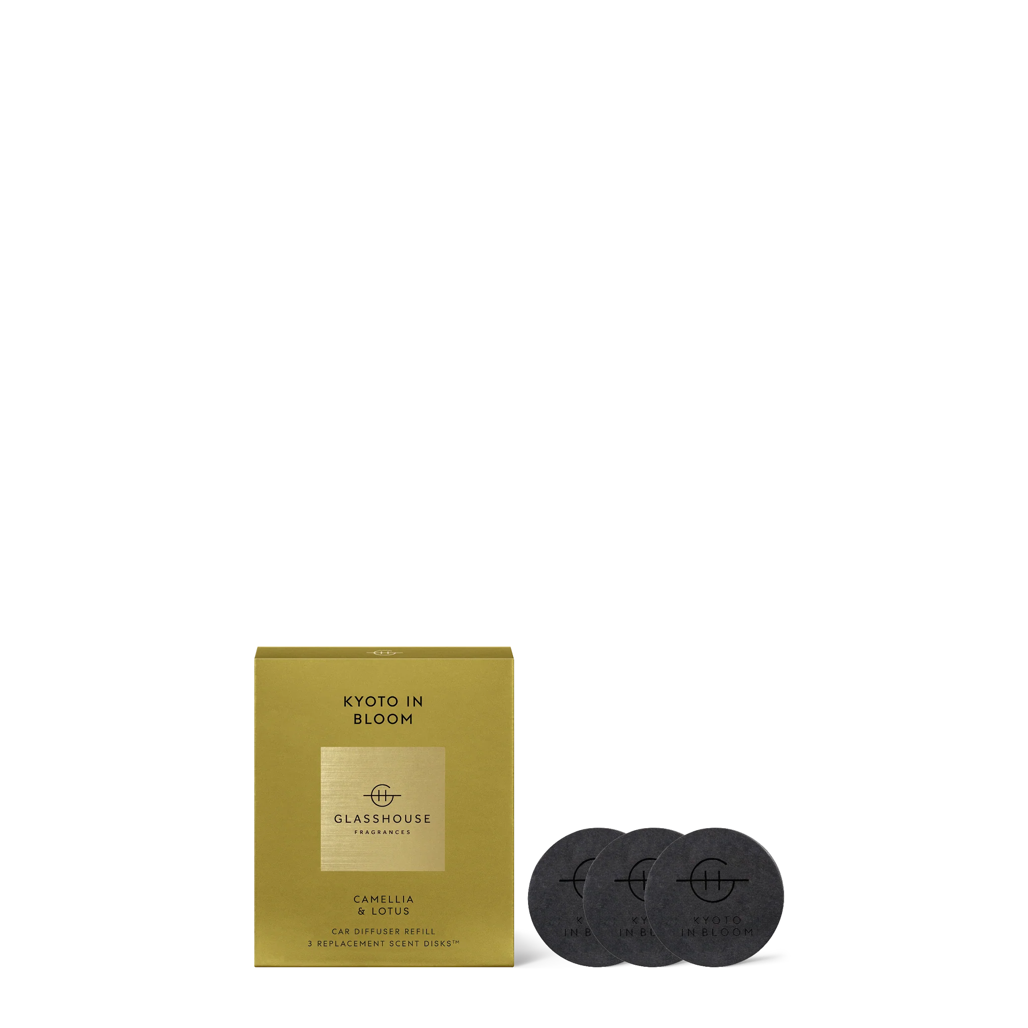 Onic Brands LLC – wholesale Car Freshener - Unisex – Glasshouse Car Diffuser Refill Scent Disks2