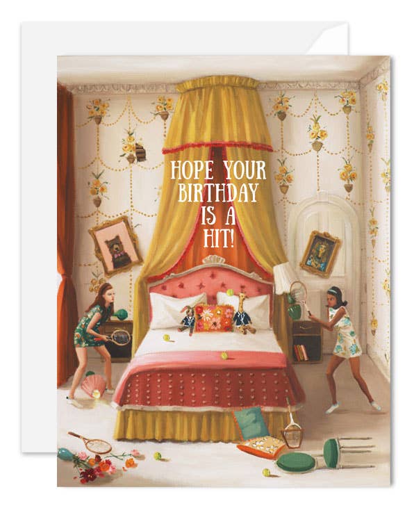 JANET HILL STUDIO - Wholesale Birthday Card - Hope Your Birthday Is A Hit! JH11941