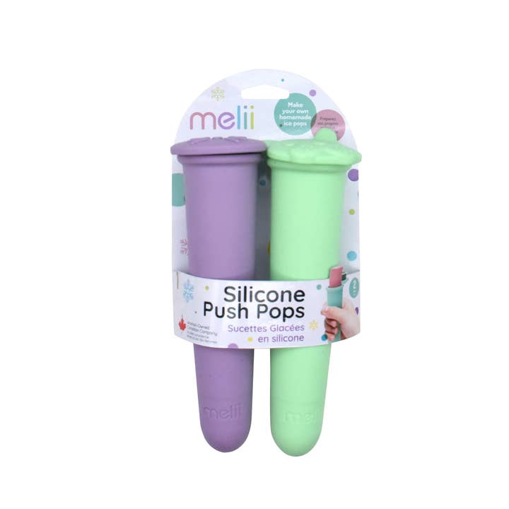 melii - Wholesale Feeding Set - Baby - Silicone Push Pops - 2-Pack Ice Pops