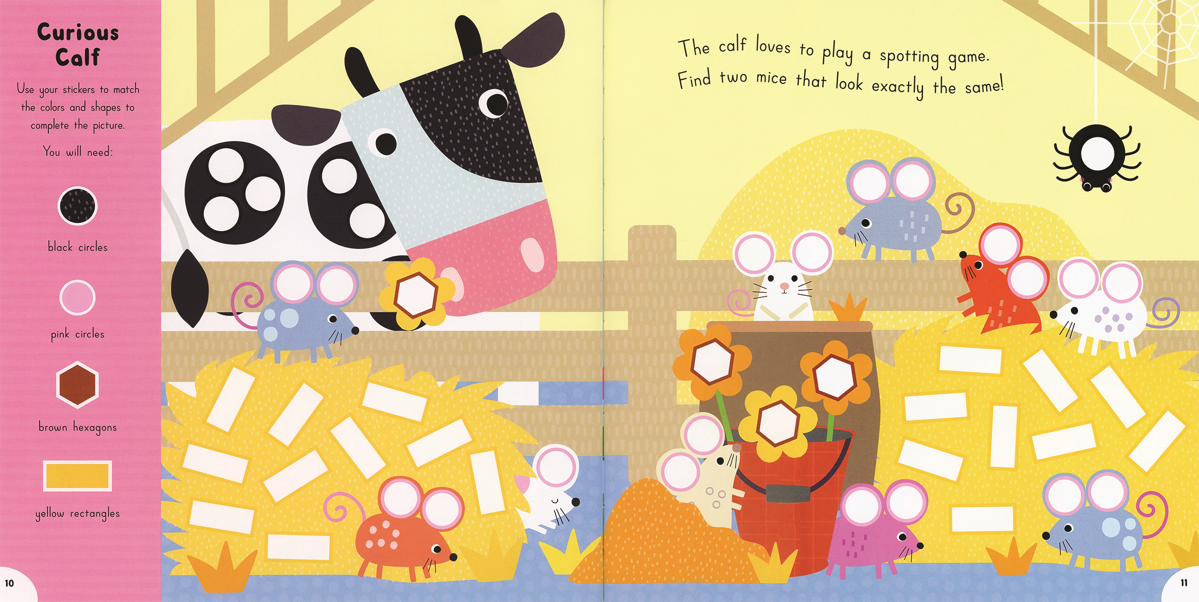 EDC Publishing - Wholesale Sticker - Kids & Baby - Match and Stick: On the Farm3