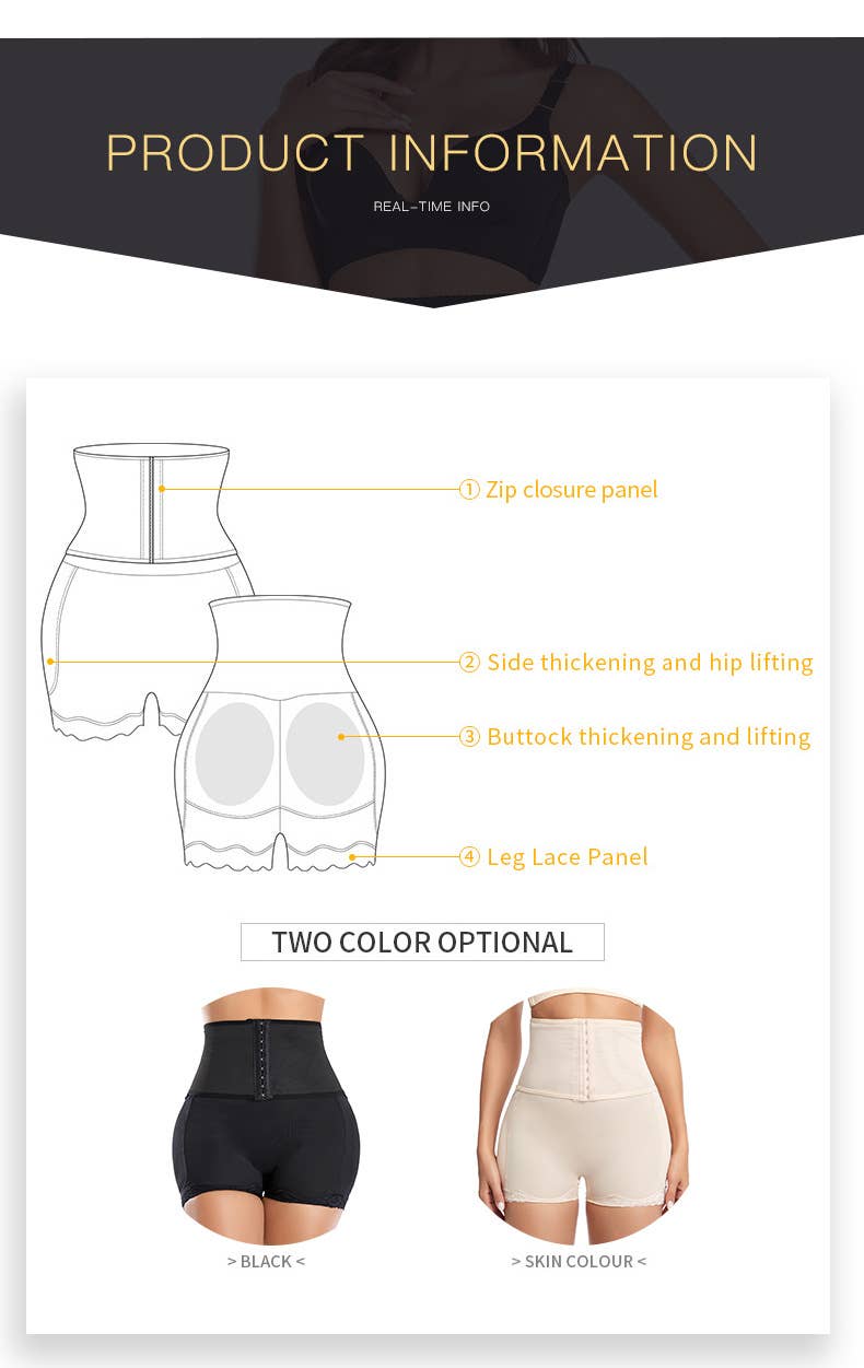 VIGOR - Vente Sous-vêtements sculptants – femme - Hips Shapers Waist Trainer Butt Lifter Tummy Control Shaper pour femmes13