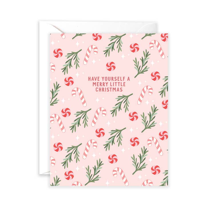 Isabella MG - Wholesale Christmas Card - Merry Pink Christmas | Pinkmas Christmas Greeting Card0