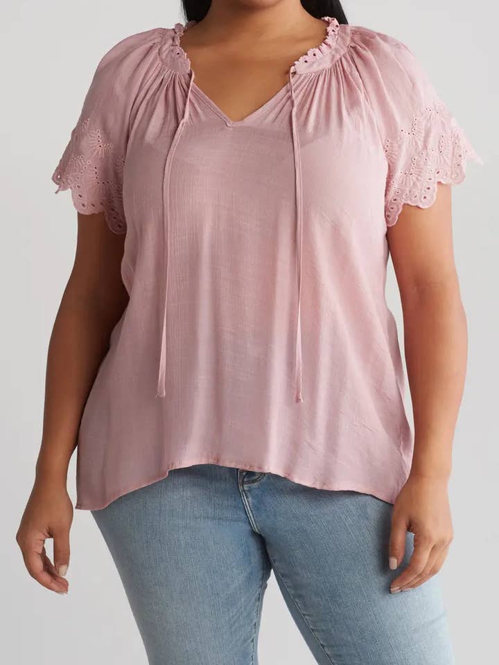 Blusa con maniche a occhielli SB1216X per la vendita all'ingrosso da parte di Select Clothing