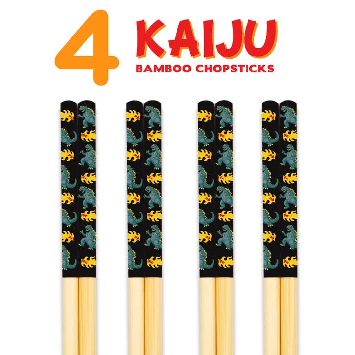 AQUARIUS, GAMAGO, ICUP, & ROCK SAWS by NMR Brands - Wholesale Chopsticks - Kaiju Godzilla Chopsticks