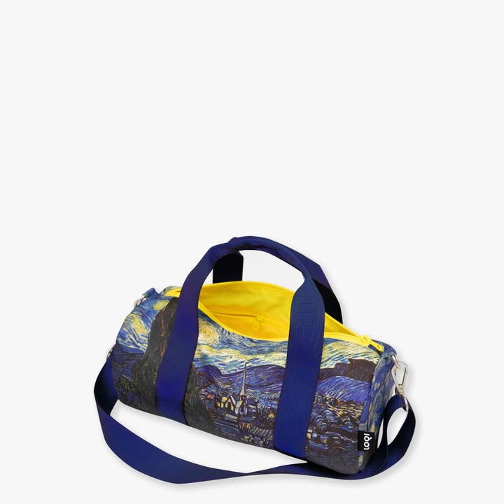 VINCENT VAN GOGH Starry Night Recycled Medium Weekender for wholesale by LOQI LLC