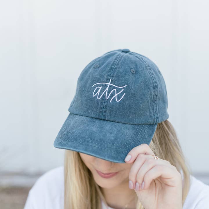 ATX Embroidered Pigment-Dyed Baseball Cap for wholesale by jnh+design