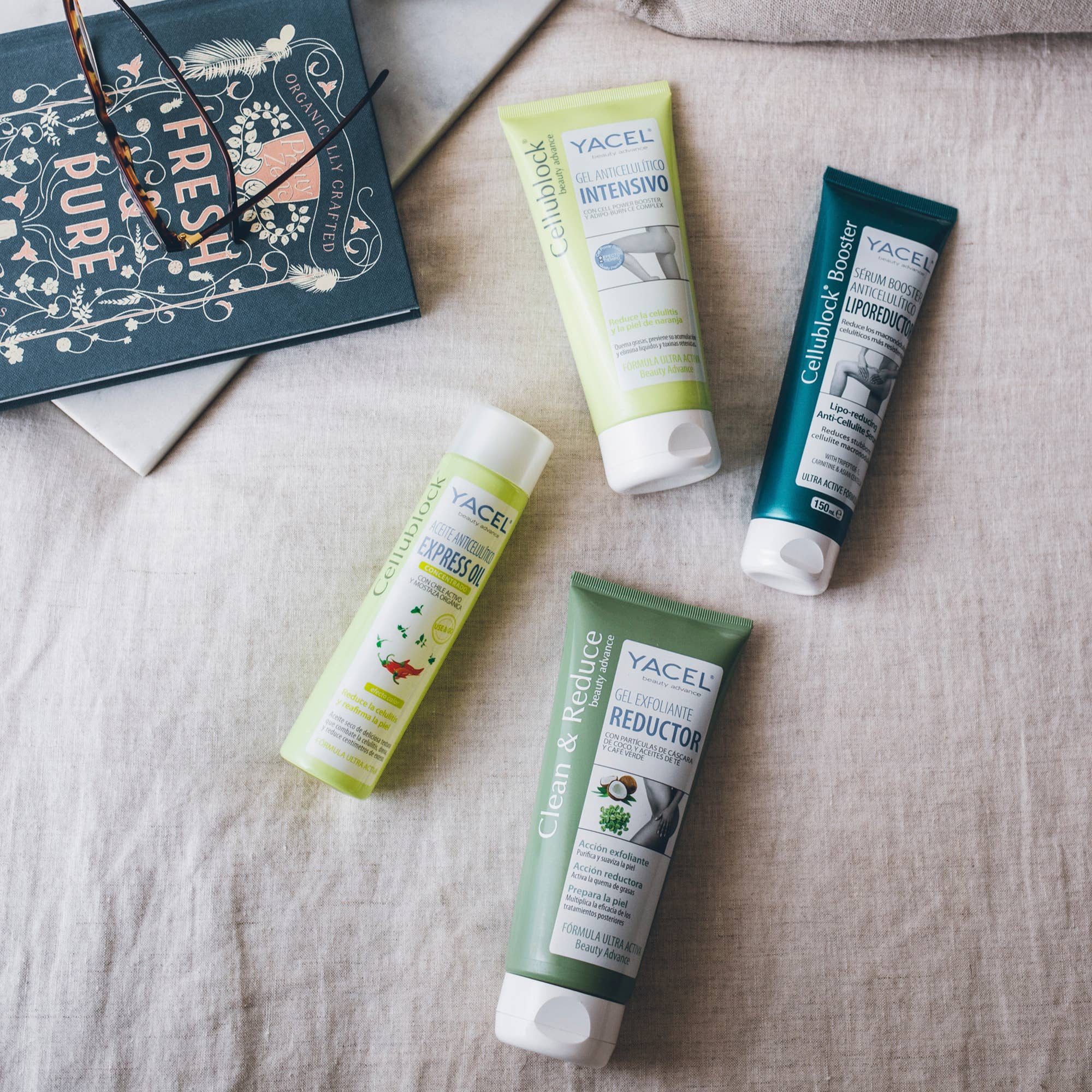 Laboratorios Phergal - Vendita all'ingrosso Olio bagno/corpo - Yacel Cellublock Express Oil olio anti-cellulite a rapido assorbimento5