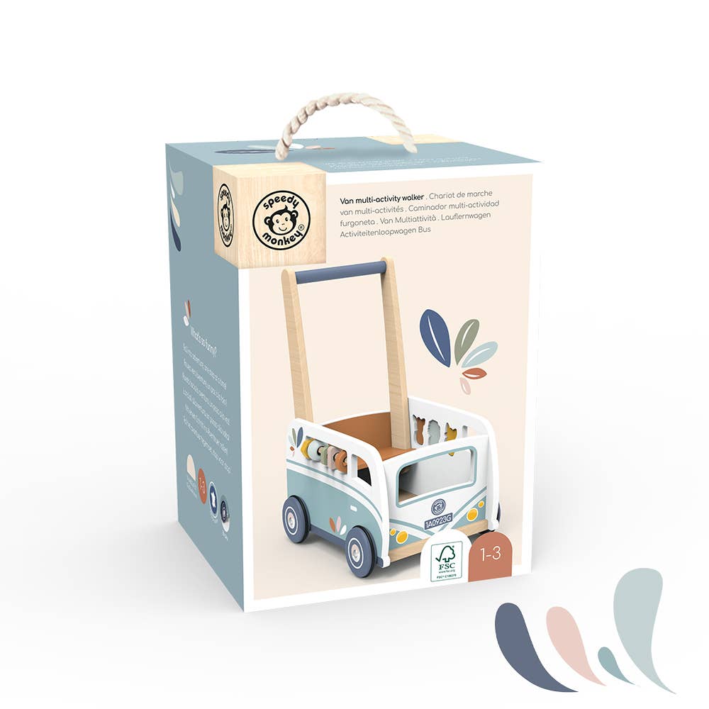 BTL Diffusion UK LTD – wholesale Walker – Baby – Speedy Monkey Van multi activity walker4