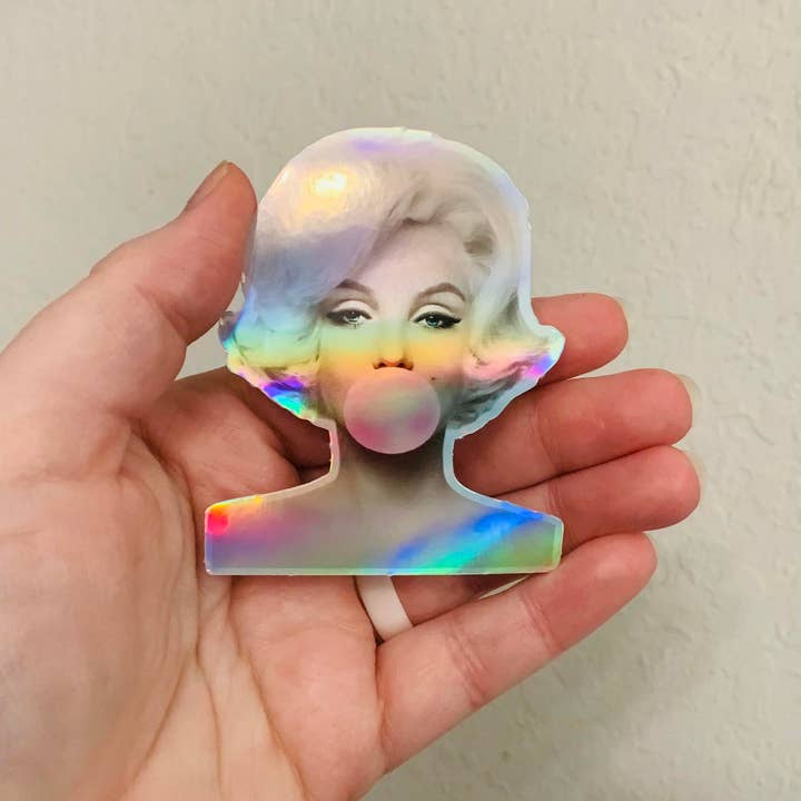 Oily Graphic Creations - Wholesale Sticker - Marilyn Gum-Marilyn Sticker/Magnet1