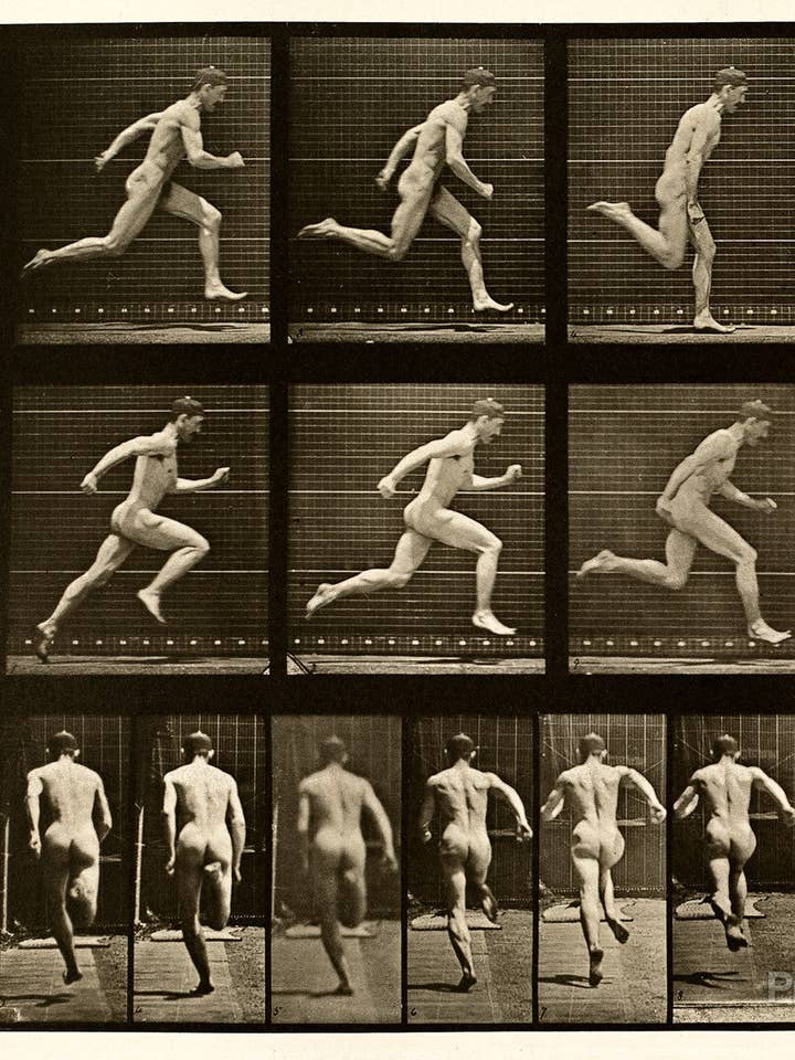 Hommes humains en mouvement Nude Vol 1 - Plate 68 pour la vente par Print Collection