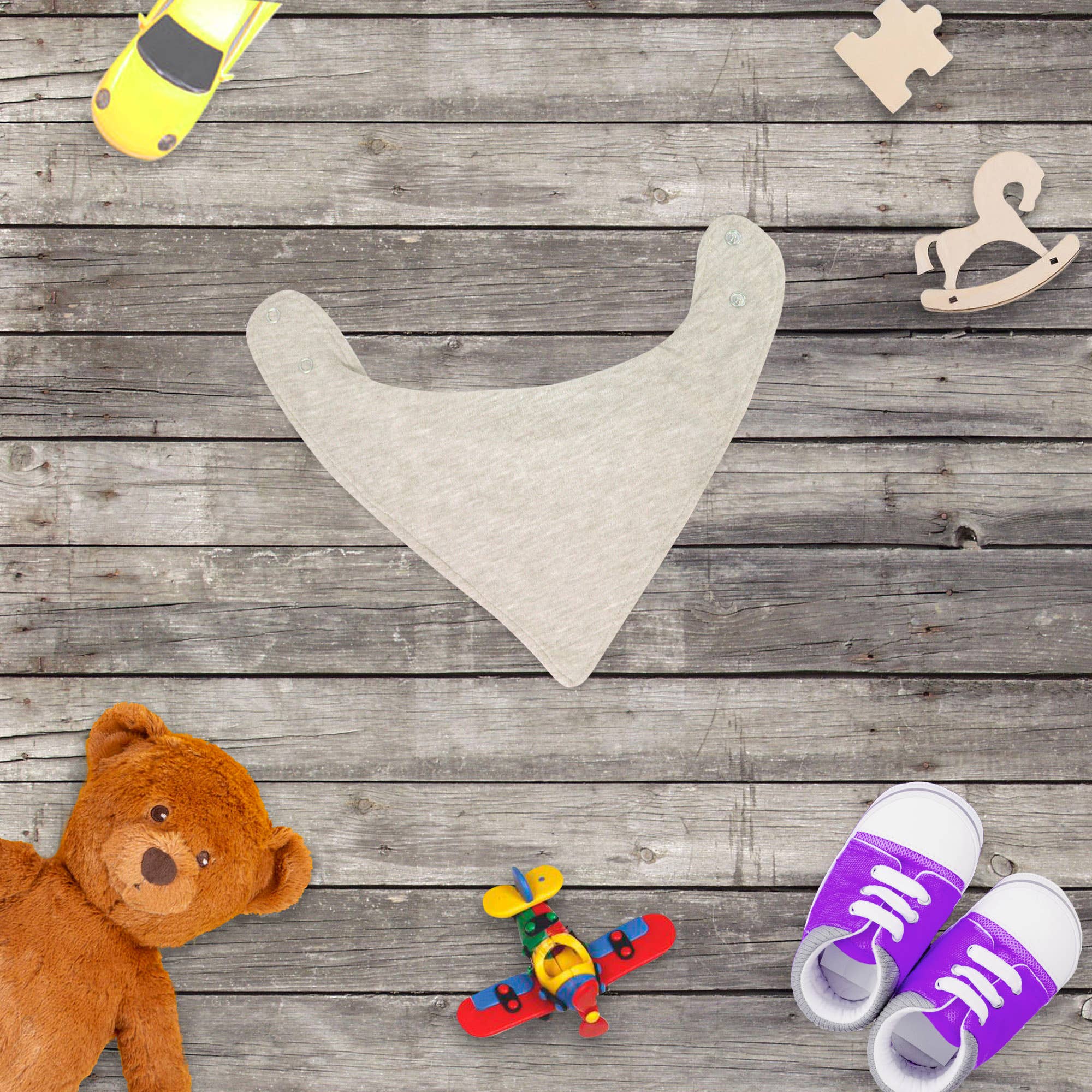 Laughing Giraffe - Vente Bavoirs bandana - Bavoirs bandana 2 couches avec pression - Laughing Giraffe8