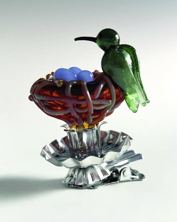 Sage Studios - Wholesale Ornament - Hummingbird Nest Ornament0