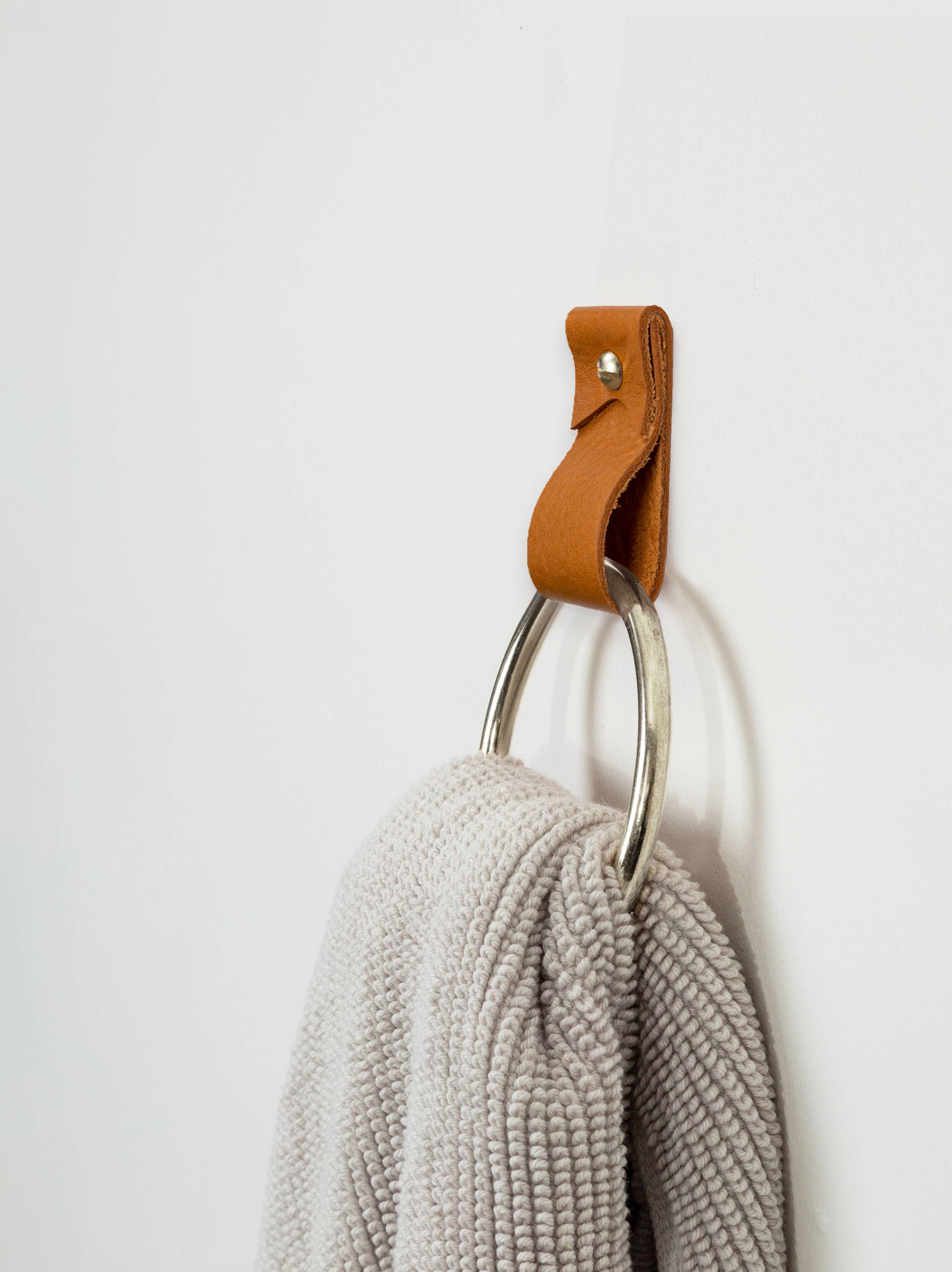 Keyaiira - Wholesale Towel Holder/Hanger - Bathroom Fixture Bundle - Steel Finish - [Flag End Style]9