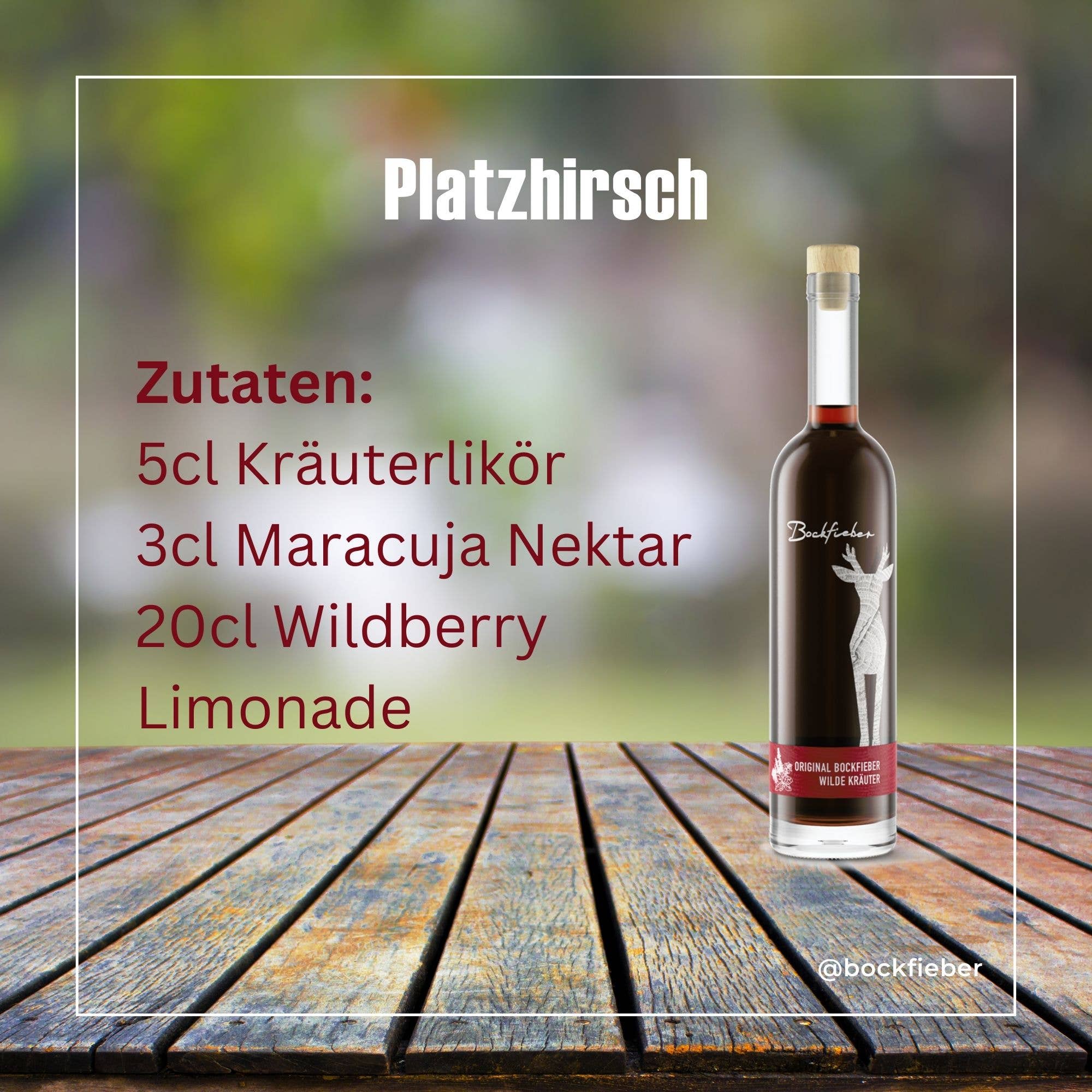 Bockfieber - Wholesale Liqueur - herbal liqueur2